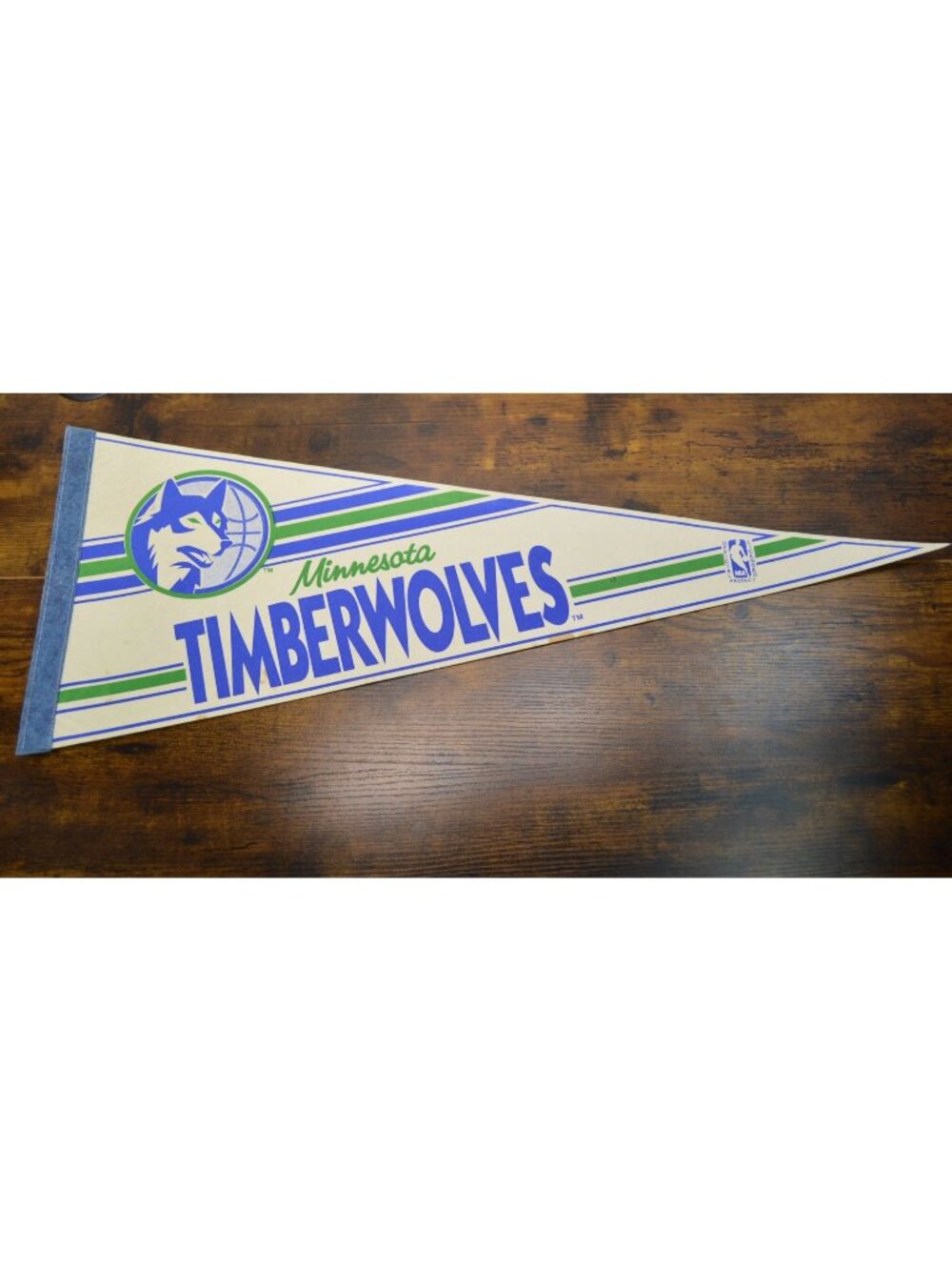 Minnesota Timberwolves Vintage NBA Licensed Felt Pennant 30 inches
